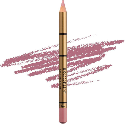 Impala - Brooklin Permanent Waterproof Long Lasting Lip Liner Colour 211 Matte Pastel Pink